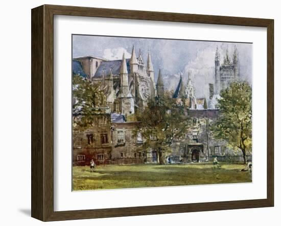 Westminster, S. Transept-John Fulleylove-Framed Art Print