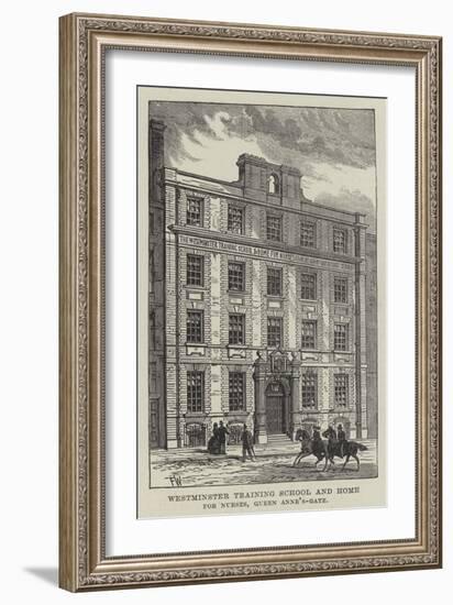 Westminster Training School and Home for Nurses, Queen Anne'S-Gate-Frank Watkins-Framed Giclee Print