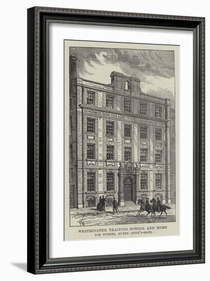 Westminster Training School and Home for Nurses, Queen Anne'S-Gate-Frank Watkins-Framed Giclee Print
