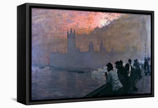 Westminster-Giuseppe De Nittis-Framed Premier Image Canvas