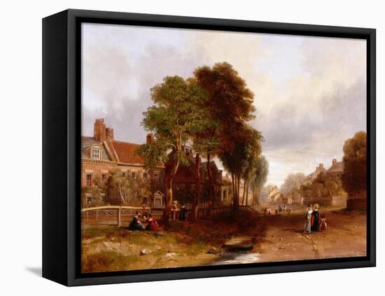 Westoe Village, 1835-John Wilson Carmichael-Framed Premier Image Canvas