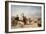 Weston Sands in 1864-William Hopkins and Edmund Havell-Framed Giclee Print