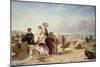 Weston Sands in 1864-William Hopkins and Edmund Havell-Mounted Giclee Print