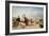 Weston Sands in 1864-William Hopkins and Edmund Havell-Framed Giclee Print