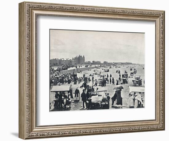 'Weston-Super-Mare - A Summer Scene on the Sands', 1895-Unknown-Framed Photographic Print