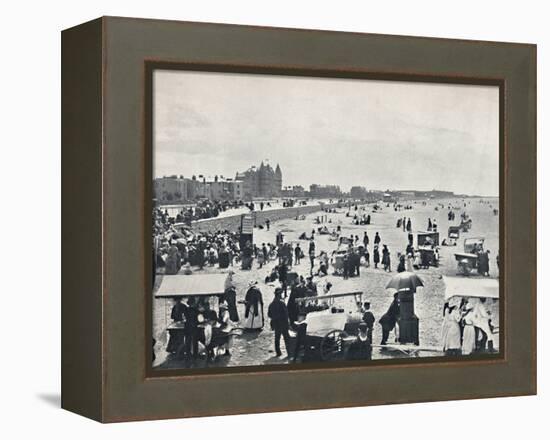 'Weston-Super-Mare - A Summer Scene on the Sands', 1895-Unknown-Framed Premier Image Canvas