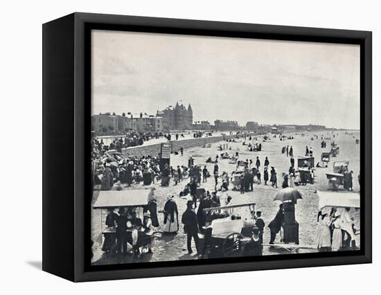 'Weston-Super-Mare - A Summer Scene on the Sands', 1895-Unknown-Framed Premier Image Canvas