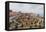 Weston-Super-Mare, Gardens, Beach R-Alfred Robert Quinton-Framed Premier Image Canvas