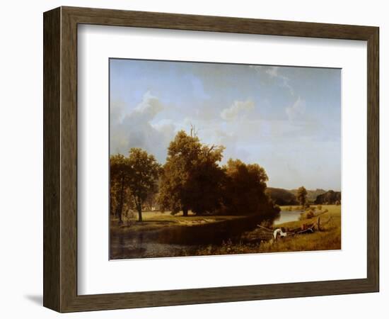 Westphalia-Albert Bierstadt-Framed Premium Giclee Print