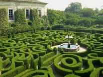 Garden Maze, Portugal, Europe-Westwater Nedra-Framed Photographic Print