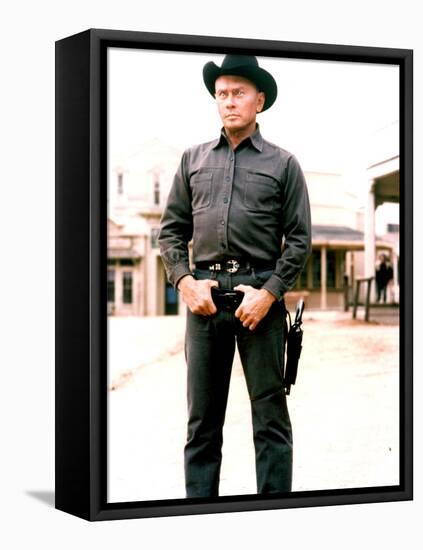 Westworld, Yul Brynner, 1973-null-Framed Stretched Canvas