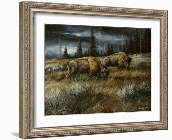 Wet and Stormy-Trevor V. Swanson-Framed Giclee Print