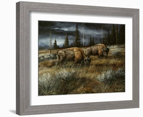 Wet and Stormy-Trevor V. Swanson-Framed Giclee Print