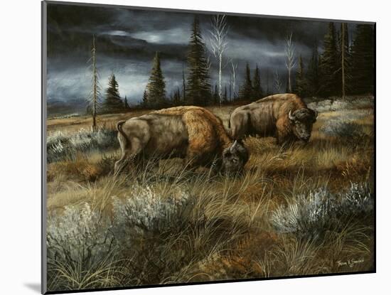 Wet and Stormy-Trevor V. Swanson-Mounted Giclee Print