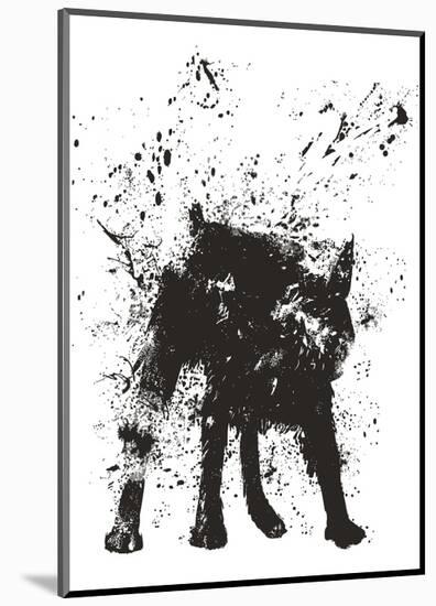 Wet Dog-Balazs Solti-Mounted Art Print