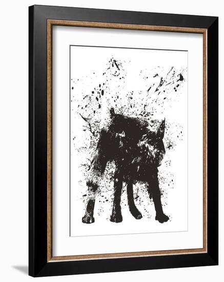 Wet Dog-Balazs Solti-Framed Art Print