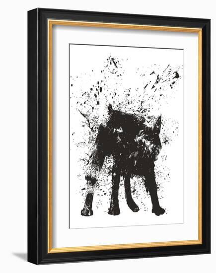 Wet Dog-Balazs Solti-Framed Art Print
