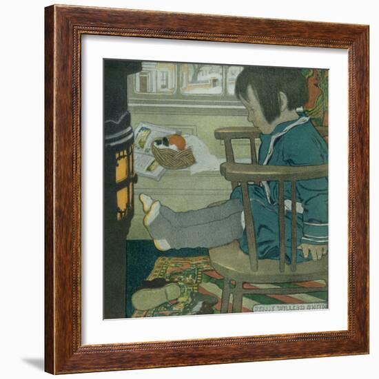 Wet Feet, 1902-Jessie Willcox-Smith-Framed Giclee Print