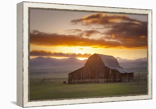 Wet Mountain Barn II-Dan Ballard-Framed Premier Image Canvas