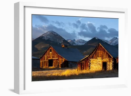 Wet Mountain Valley Sunrise-Dan Ballard-Framed Photographic Print