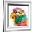 Wet Nose Rainbow-OnRei-Framed Art Print