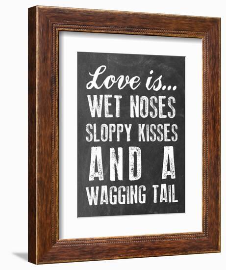 Wet Noses-Erin Clark-Framed Giclee Print