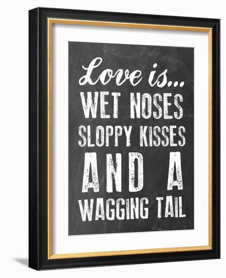 Wet Noses-Erin Clark-Framed Premium Giclee Print