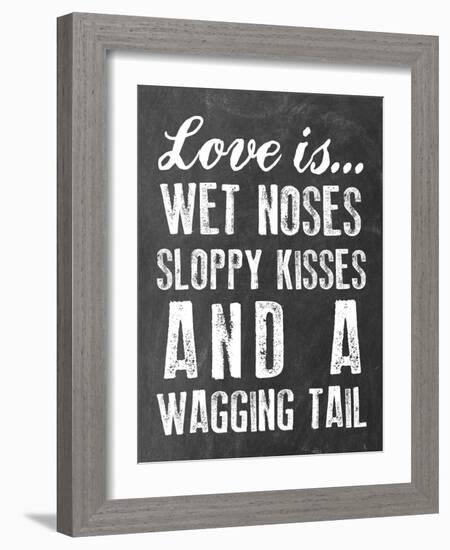 Wet Noses-Erin Clark-Framed Giclee Print