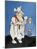 Wet Nurse in 1912, Satirical Cartoon Dedicated to Pope Pius X, 1911, Italy-null-Mounted Giclee Print