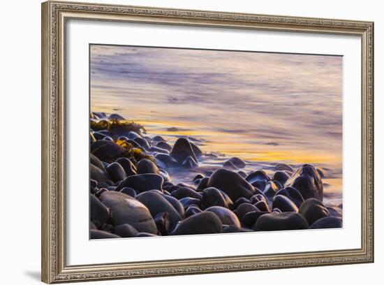 Wet Rock Reflections-Chris Moyer-Framed Photographic Print