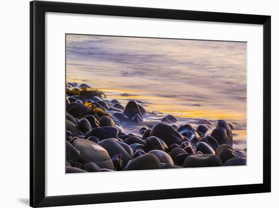 Wet Rock Reflections-Chris Moyer-Framed Photographic Print