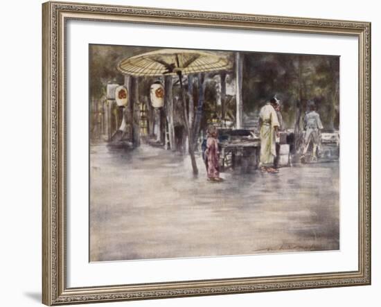 Wet Weather-Mortimer Ludington Menpes-Framed Giclee Print