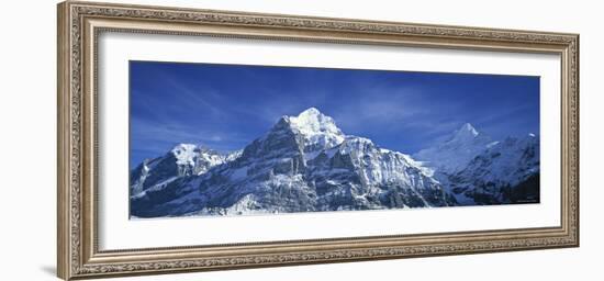 Wetterhorn, Berner Oberland, Switzerland-Peter Adams-Framed Photographic Print