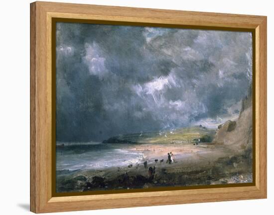 Weymouth Bay, 1816-John Constable-Framed Premier Image Canvas