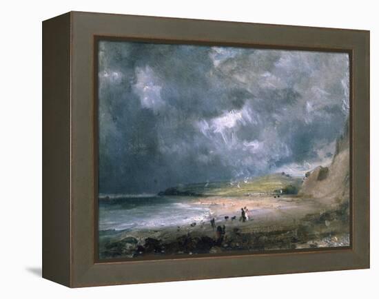 Weymouth Bay, 1816-John Constable-Framed Premier Image Canvas