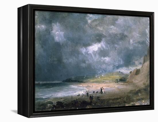 Weymouth Bay, 1816-John Constable-Framed Premier Image Canvas