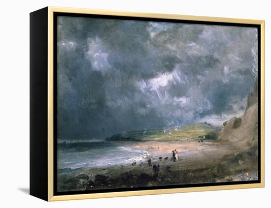 Weymouth Bay, 1816-John Constable-Framed Premier Image Canvas