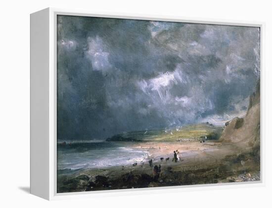 Weymouth Bay, 1816-John Constable-Framed Premier Image Canvas