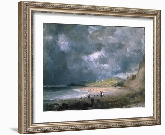 Weymouth Bay, 1816-John Constable-Framed Giclee Print