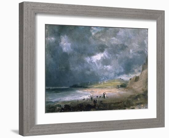 Weymouth Bay, 1816-John Constable-Framed Giclee Print