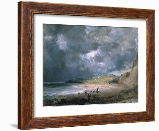 Weymouth Bay, 1816-John Constable-Framed Giclee Print