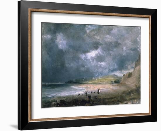 Weymouth Bay, 1816-John Constable-Framed Giclee Print