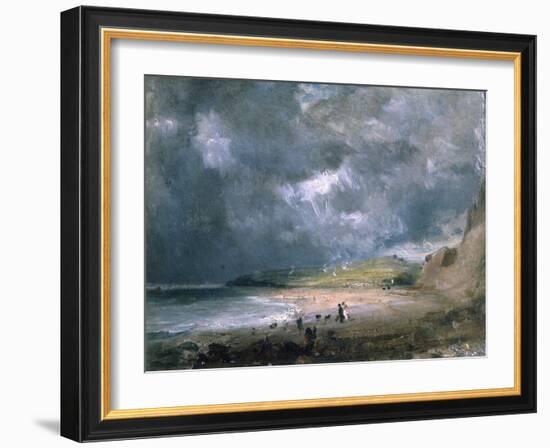 Weymouth Bay, 1816-John Constable-Framed Giclee Print