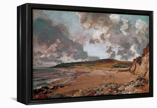 Weymouth Bay Painting by John Constable (1776-1837) 1824 Approx. Sun. 53,3X74,9 Cm London, Victoria-John Constable-Framed Premier Image Canvas