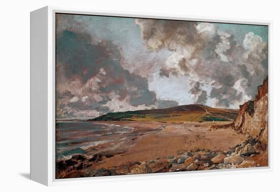 Weymouth Bay Painting by John Constable (1776-1837) 1824 Approx. Sun. 53,3X74,9 Cm London, Victoria-John Constable-Framed Premier Image Canvas