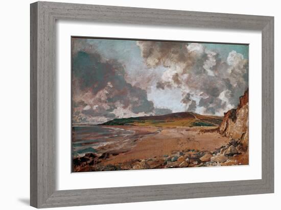 Weymouth Bay Painting by John Constable (1776-1837) 1824 Approx. Sun. 53,3X74,9 Cm London, Victoria-John Constable-Framed Giclee Print