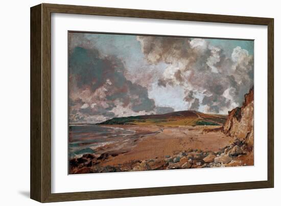 Weymouth Bay Painting by John Constable (1776-1837) 1824 Approx. Sun. 53,3X74,9 Cm London, Victoria-John Constable-Framed Giclee Print