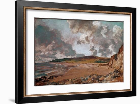 Weymouth Bay Painting by John Constable (1776-1837) 1824 Approx. Sun. 53,3X74,9 Cm London, Victoria-John Constable-Framed Giclee Print