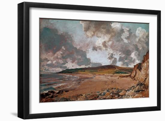 Weymouth Bay Painting by John Constable (1776-1837) 1824 Approx. Sun. 53,3X74,9 Cm London, Victoria-John Constable-Framed Giclee Print