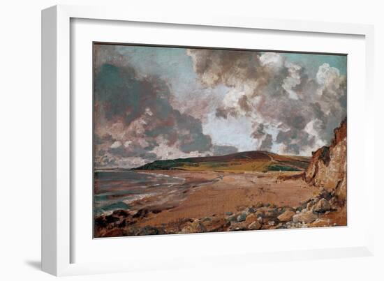 Weymouth Bay Painting by John Constable (1776-1837) 1824 Approx. Sun. 53,3X74,9 Cm London, Victoria-John Constable-Framed Giclee Print